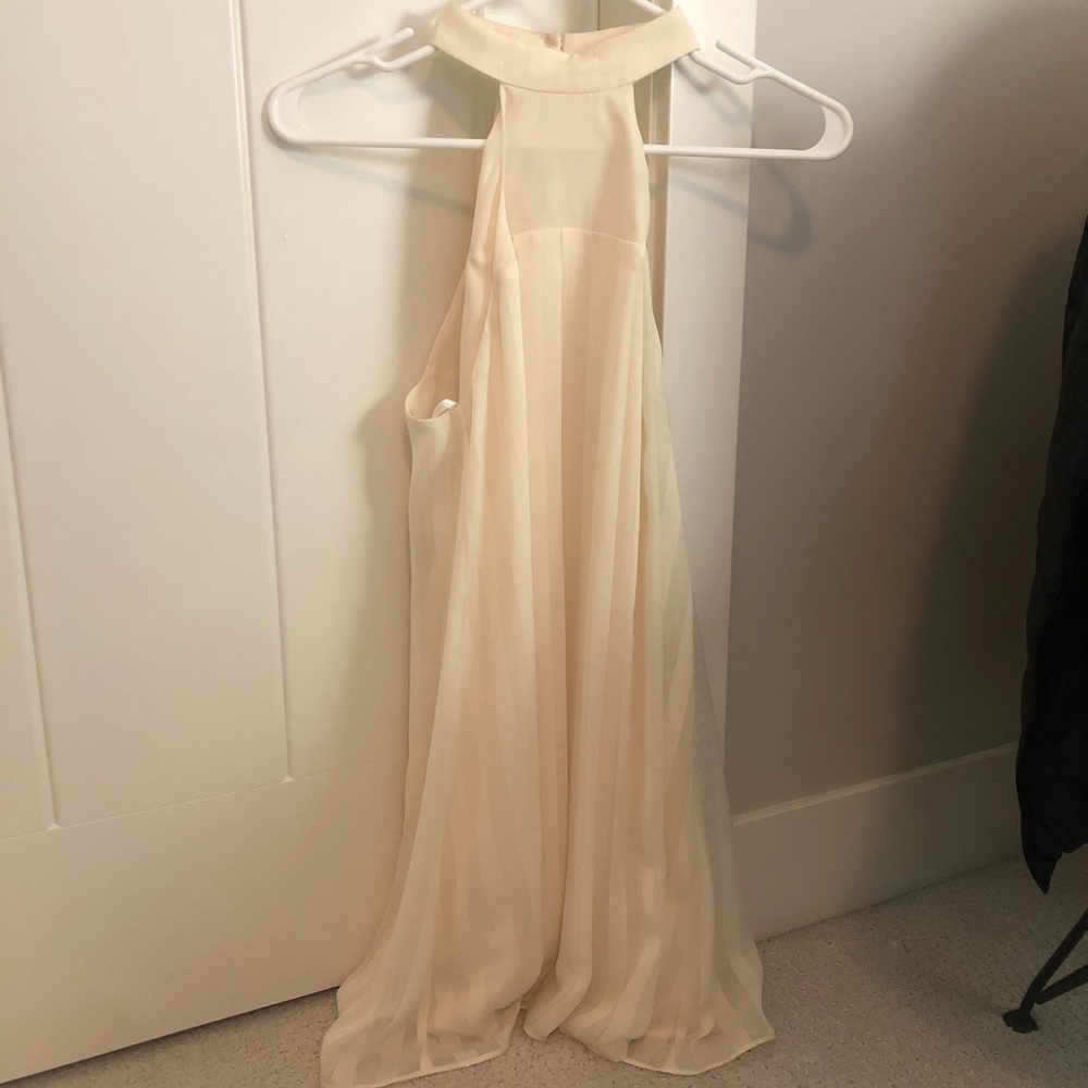 White BCBG shift dress